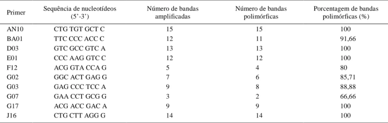 Tabela  3  –  Valores  de  similaridade  genética  obtidos  entre  os  acessos  que  compõe  a  cultivar  BRS  Bela  e  32  acessos  de  Stylosanthes