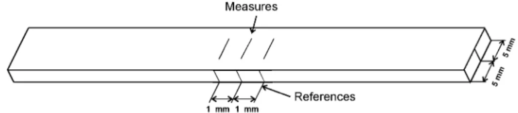 Figure 1. Schematic design of specimen measures.