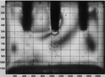 Figure 3. Definition of 4 points around each implant, determined from  the numeric chart