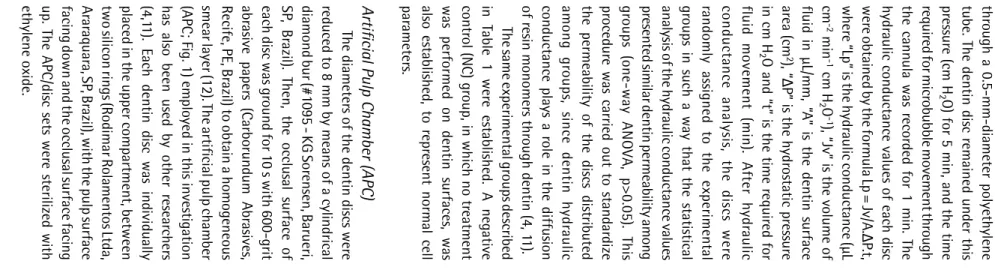 Table 1. Application protocols and chemical compositions of adhesive systems Adhesive 
