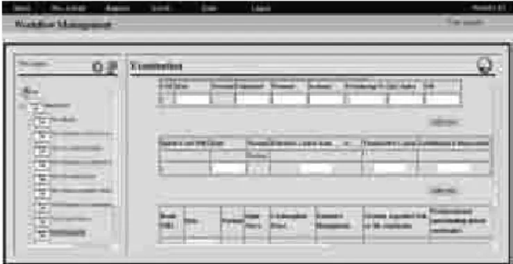 Fig 3. NMO-DBr software. Fields for the irst index event with date,  type and degree of recovery.