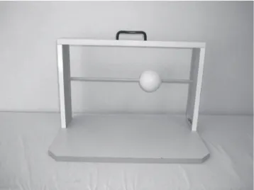Fig 1. Standardised support for transferring the rings. Fig 2. Standardised support for transferring the ball