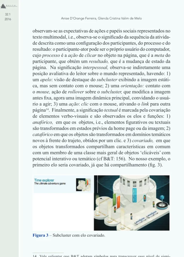Figura 3  – Subcluster com elo covariado.
