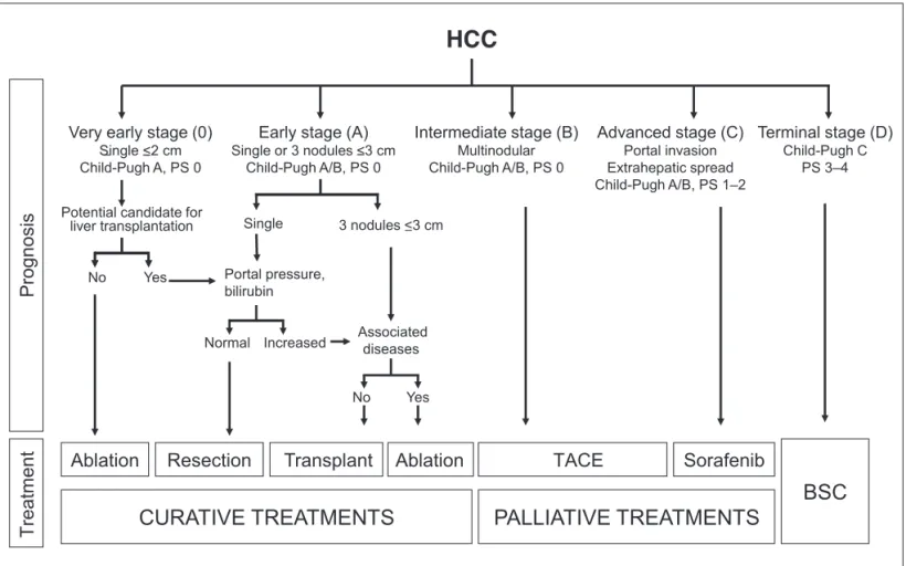 FIGURE 2.  BCLC classiication