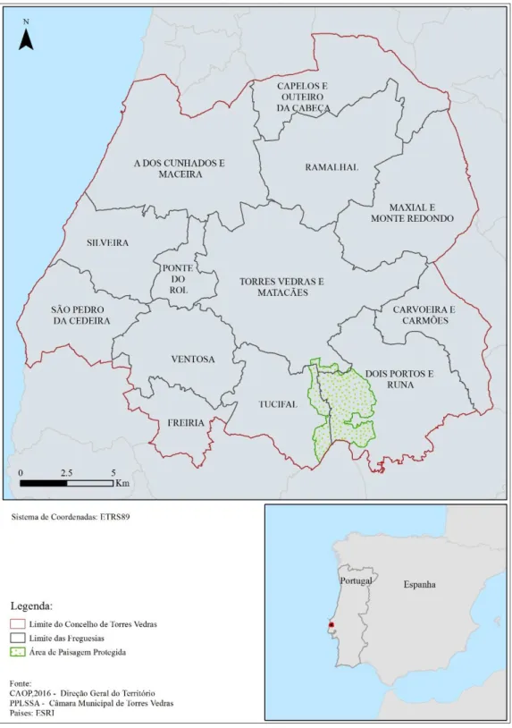 Figura 13 – Enquadramento Geográfico e Administrativo da PPLSSA  Elaboração Própria 