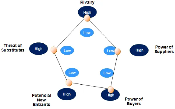 Figure 6. Small/Medium Competitors’ Table  Source: Author from in-depth Interviews 