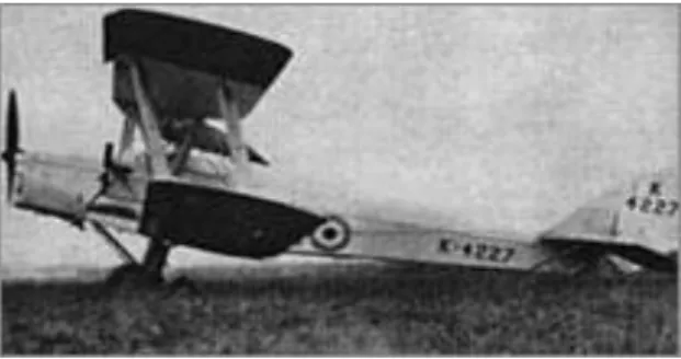 Figura 9.DH 82B Queen Bee, UAV de 1930 e utilizado pela Royal Navy até 1947 