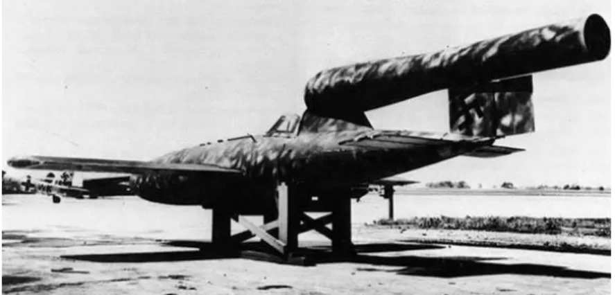 Figura 11. A “V-1” alemã, drone da 2ª guerra mundial 