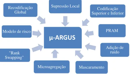 Figura 5 – Software µ-Argus. Fonte: Hundepool et al (2009) 