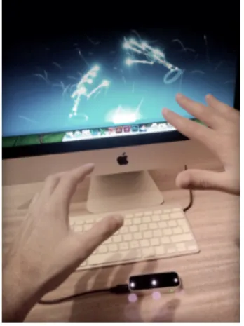 Figure 2: The Leap Motion device.