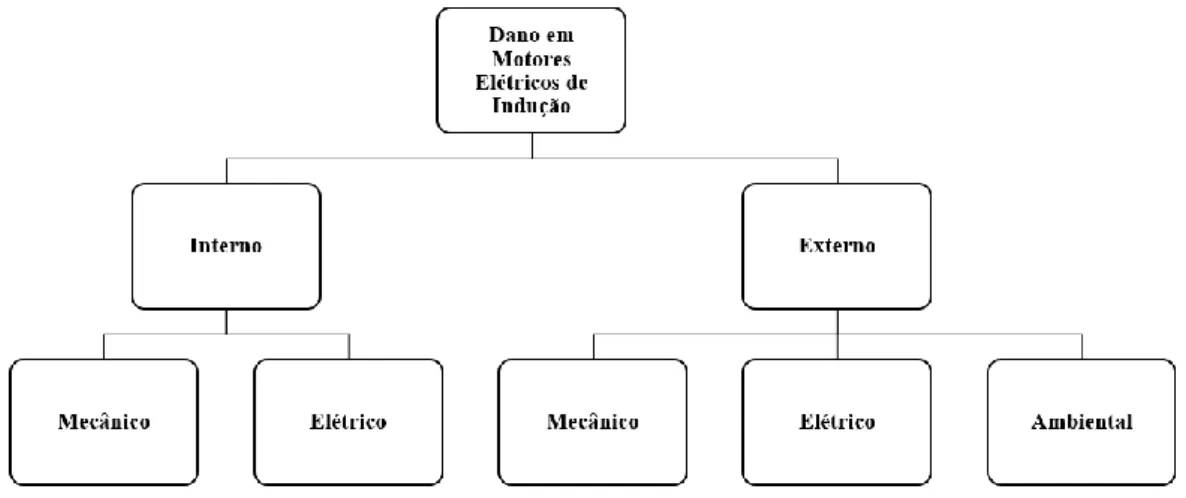 Figura 38 Classificação do tipo de dano com base na bibliografia existente 