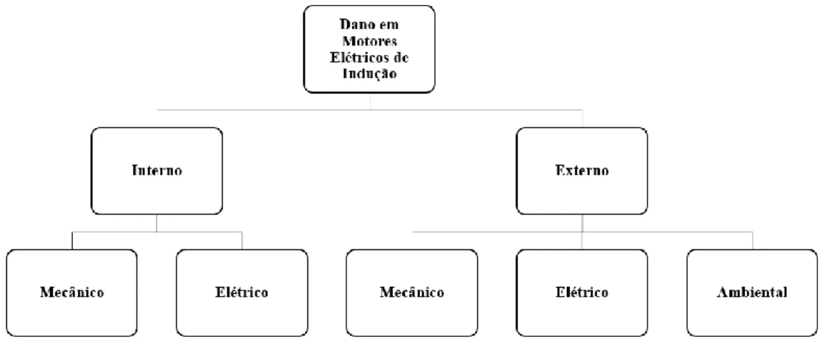 Figura 38 Classificação do tipo de dano com base na bibliografia existente 