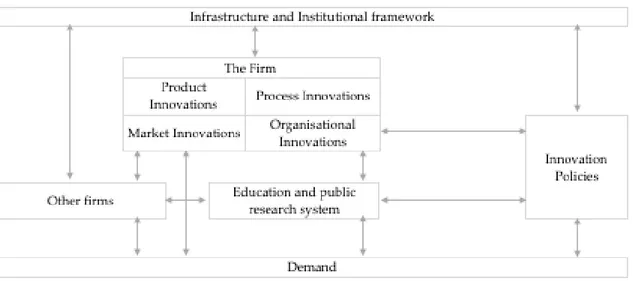 Figure 2: The innovation measurement framework (OECD/EUROSTAT, 2005, p.34) 