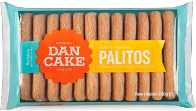 Figura 1-Palitos Dan Cake. 