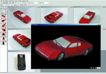 Figura 5 - Manual modeling - carro de brincar. Fonte: https://www.photomodeler.com. 