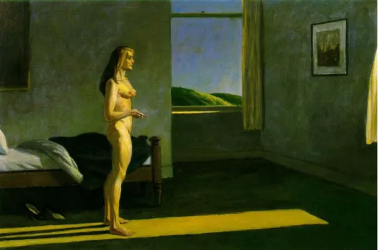 Fig. III.3. “Uma Mulher ao Sol” de Edward Hopper, 1961 