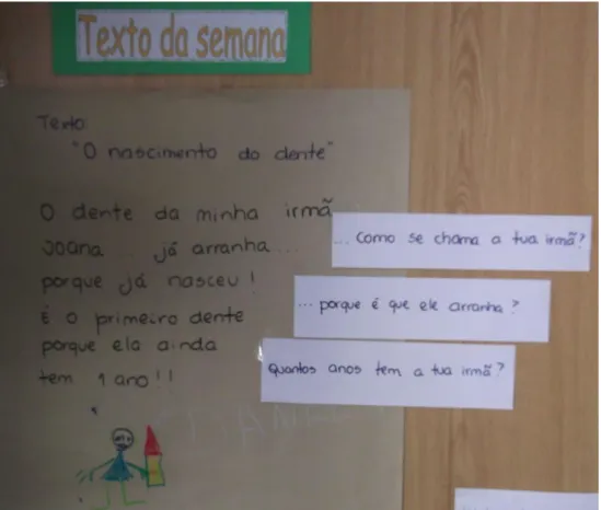 Figura 22 (b) - Texto da semana  