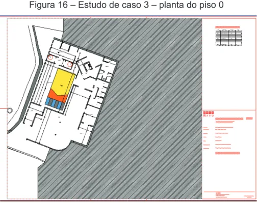 Figura 16  Estudo de caso 3  planta do piso 0 