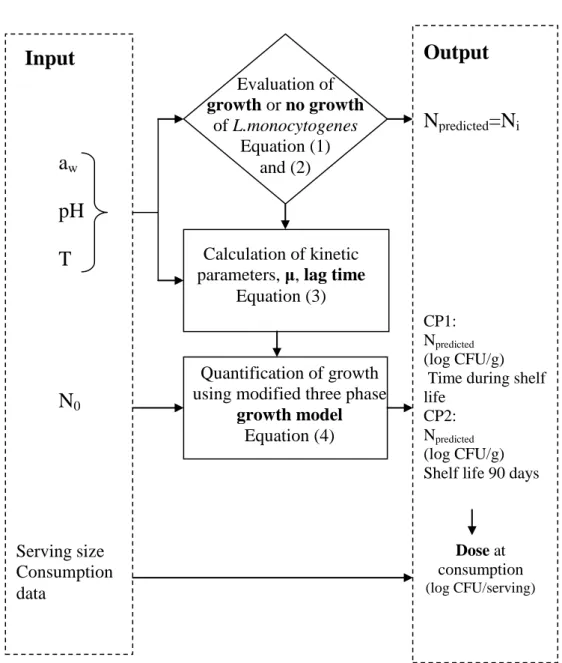 Fig. 2.2: Components of the Exposure Assessment Model. 