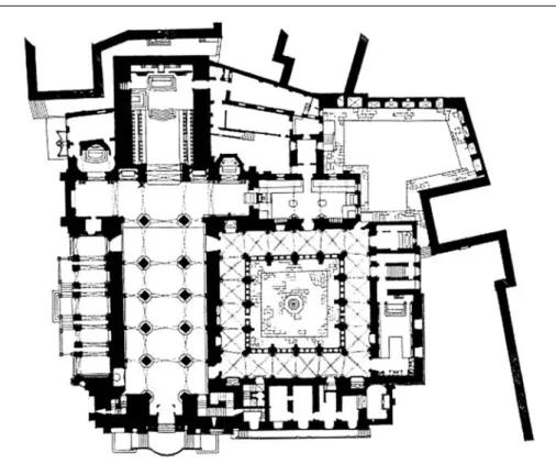 Fig. 5. Catedral de Oporto. Planta general (D.G.E.M.N.).