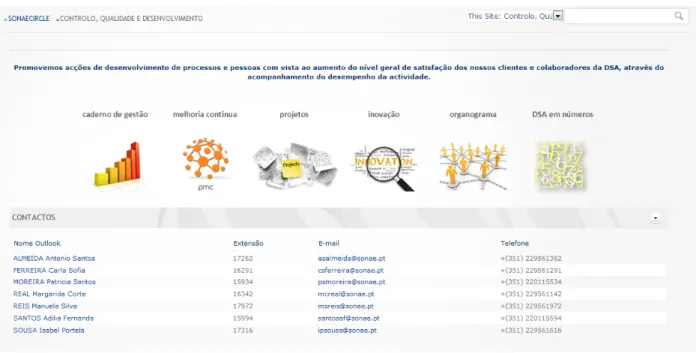 Figura 9 - Página do CQD 