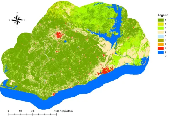 Figure 2 Small scale gold mining spots 1 