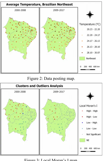 Figure 2: Data posting map.