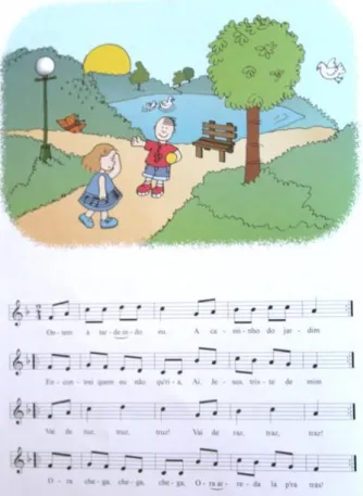 Figura 23 – Partitura da Canção “Indo Eu” 