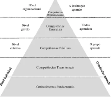 Figura 2 - Os quatro níveis de aprendizagem de GQ