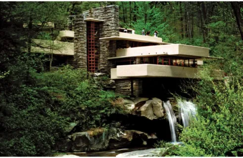Figure 35 : Designer’s choices for “architecture” theme: Frank Lloyd Wright’s falling water 