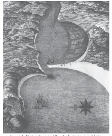 Figura 1 - O Mondego no Atlas de Pedro Teixeira (1634)