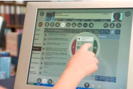 Figure 2: ALERT® software in use at a healthcare unit 