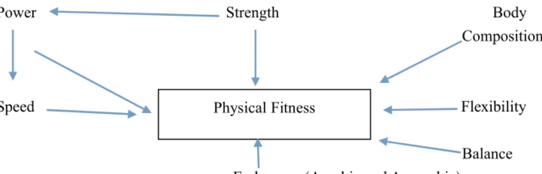 Figure 1-1: The components of physical fitness(One Opinion)