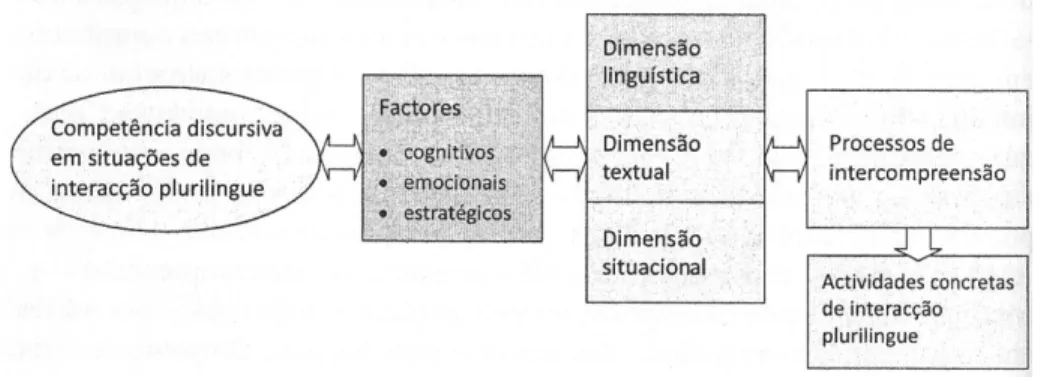 Figura 4 – Processo de intercompreensão (Capucho, 2010c: 96) 