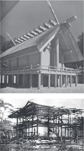 Fig. 2-9 |  The main temple of Ise Jingu in 1953. 