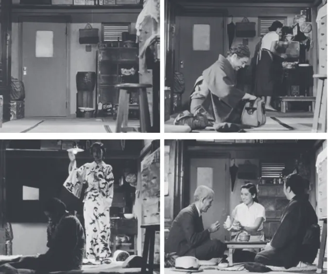 Fig. 4-2 |  Flexibility in the Japanese house as illustrated in Ozu’s 1953 movie “Tokyo Monogatari”.