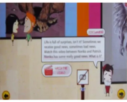 Figure 8 The mini-test, present in all modules, allows students to evaluate their performance
