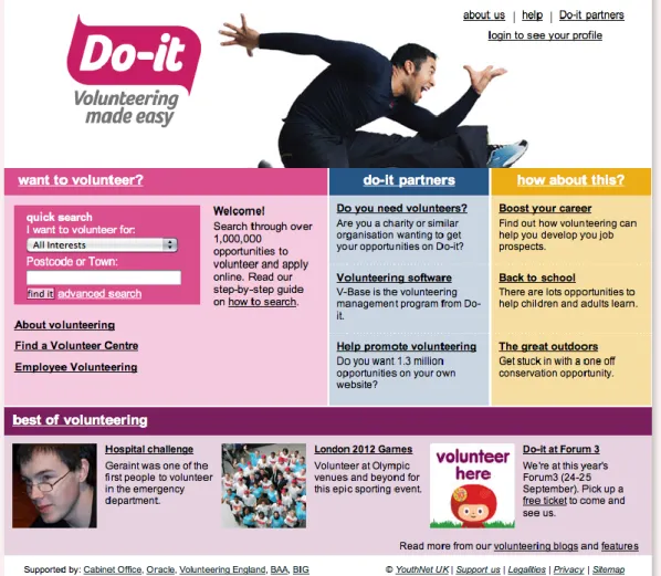 Figura 1 - Homepage do-it.org.uk 