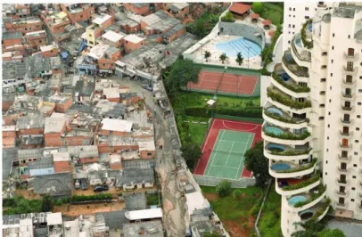 Figura 1 - Desigualdade social em São Paulo, Brazil (Terra Negra, 2016) 