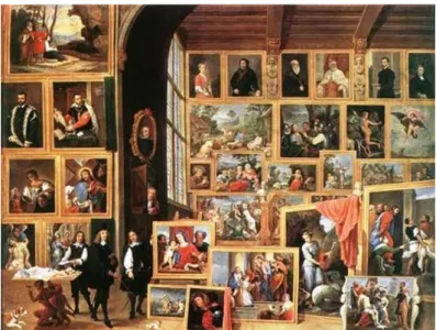 Fig. 18: David Teniers the Younger – The Picture Gallery of Archduke Leopold Wilhelm – 1640 (Fonte: