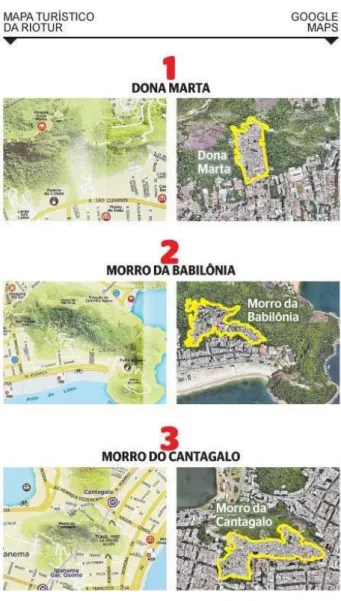 Figura  10:  Mapa  turístico  oficial  impresso  pela  RioTur* 