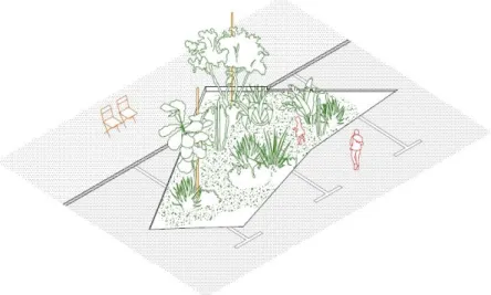 Figure 8 – Proposal “Cut Outs” by Dyvik Kahlen. Source: Plan Común, et al, 2016. 