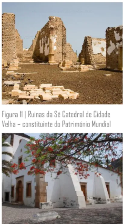 Figura 11 | Ruinas da Sé Catedral de Cidade  Velha – constituinte do Património Mundial 