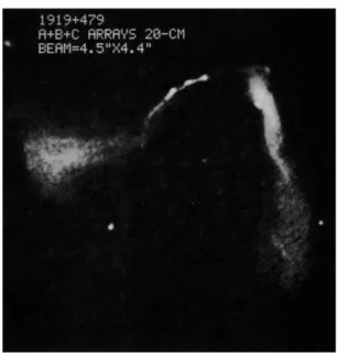 Figura 2.6: Imagem da rádio galáxia 4C 47.51 a 1.42 GHz. Imagem tirada pelo VLA. (Fonte: 