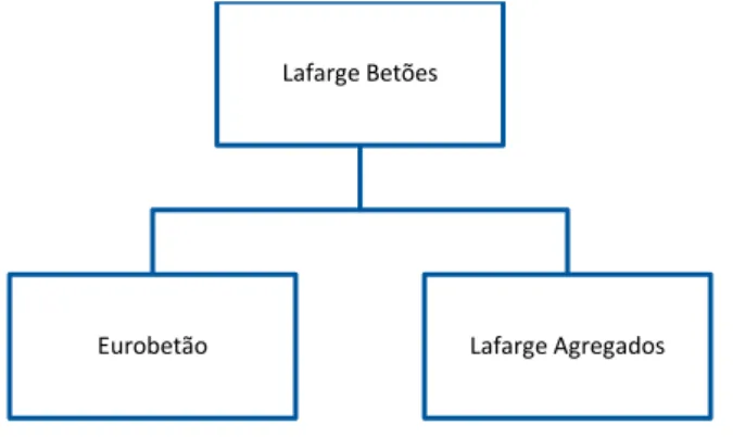 Figure 10: Lafarge Betões Composition (Adapted from Lafarge Betões Annual Report 2010) 
