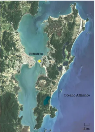 Figura 1 - Mapa de Florianópolis-SC