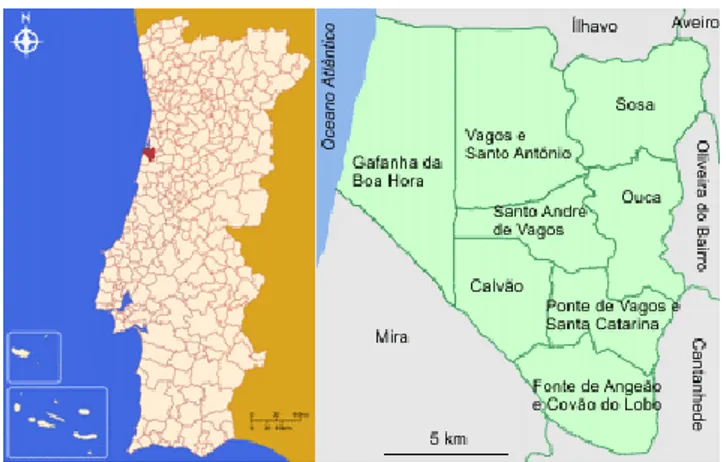 Figura 4- Mapa do Concelho 