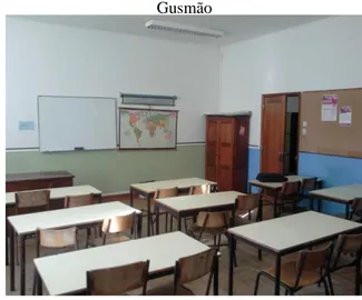 Figura 5 – Sala 216 da Escola Secundária D. Luísa de  Gusmão 