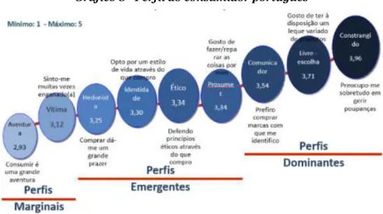Gráfico 8 - Perfil do consumidor português 