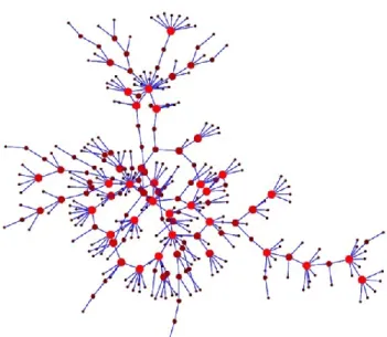 Figura 1: Representação de uma rede complexa. 